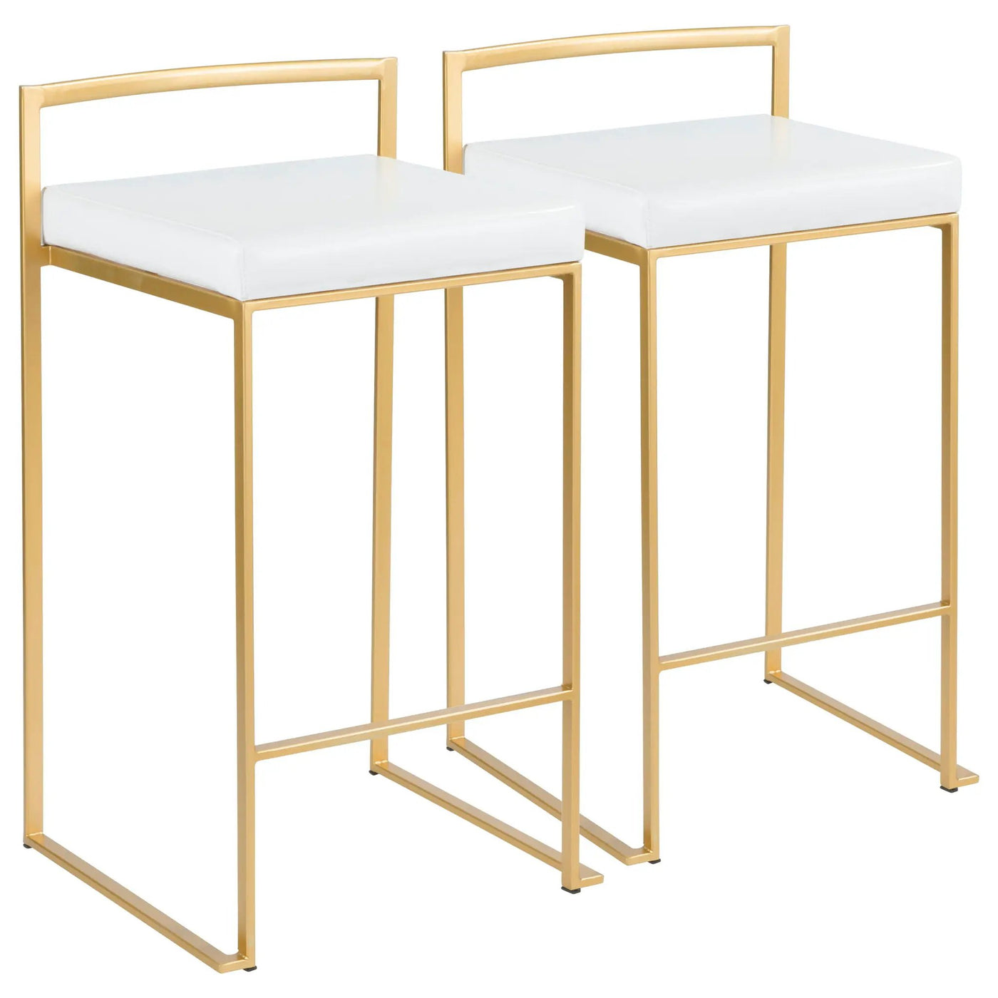 Fuji - Contemporary / Glam Design Counter Stool (Set of 2) by Unique Piece Furniture