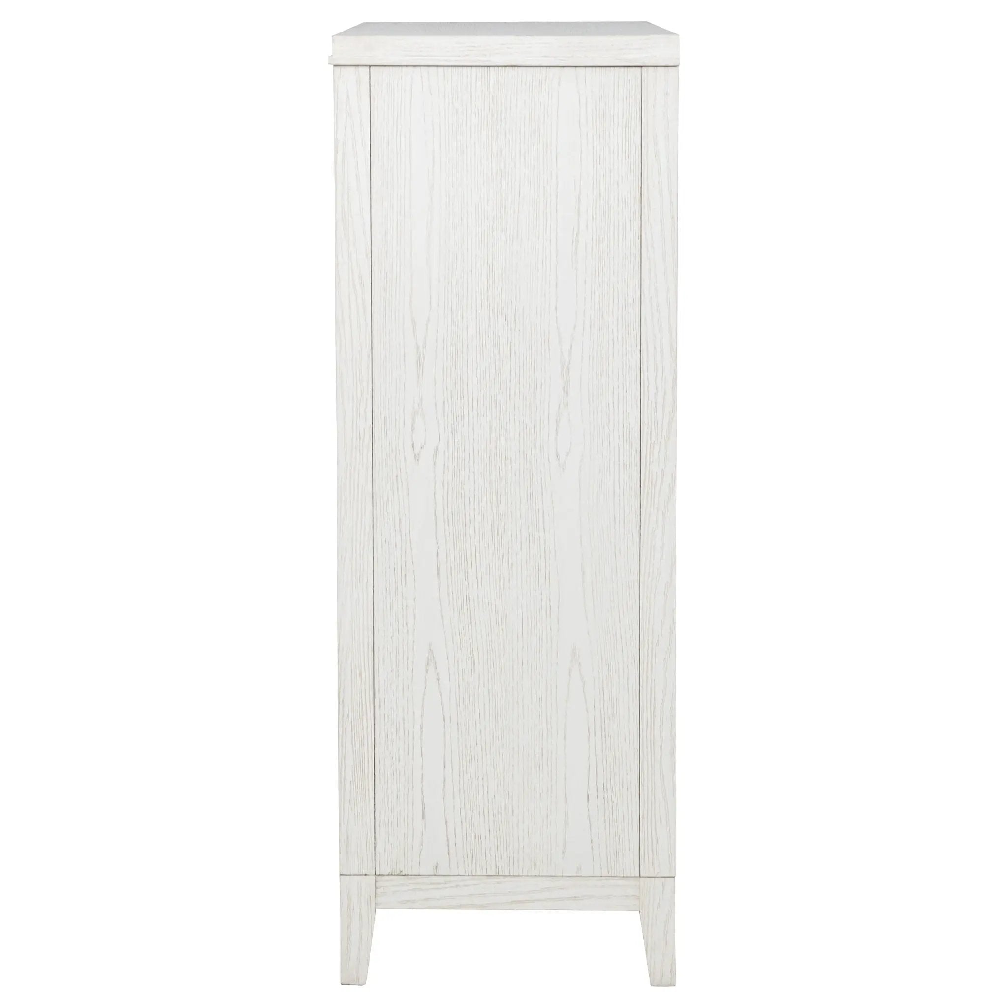 Inverness - 5 Drawer Bedroom Chest - White