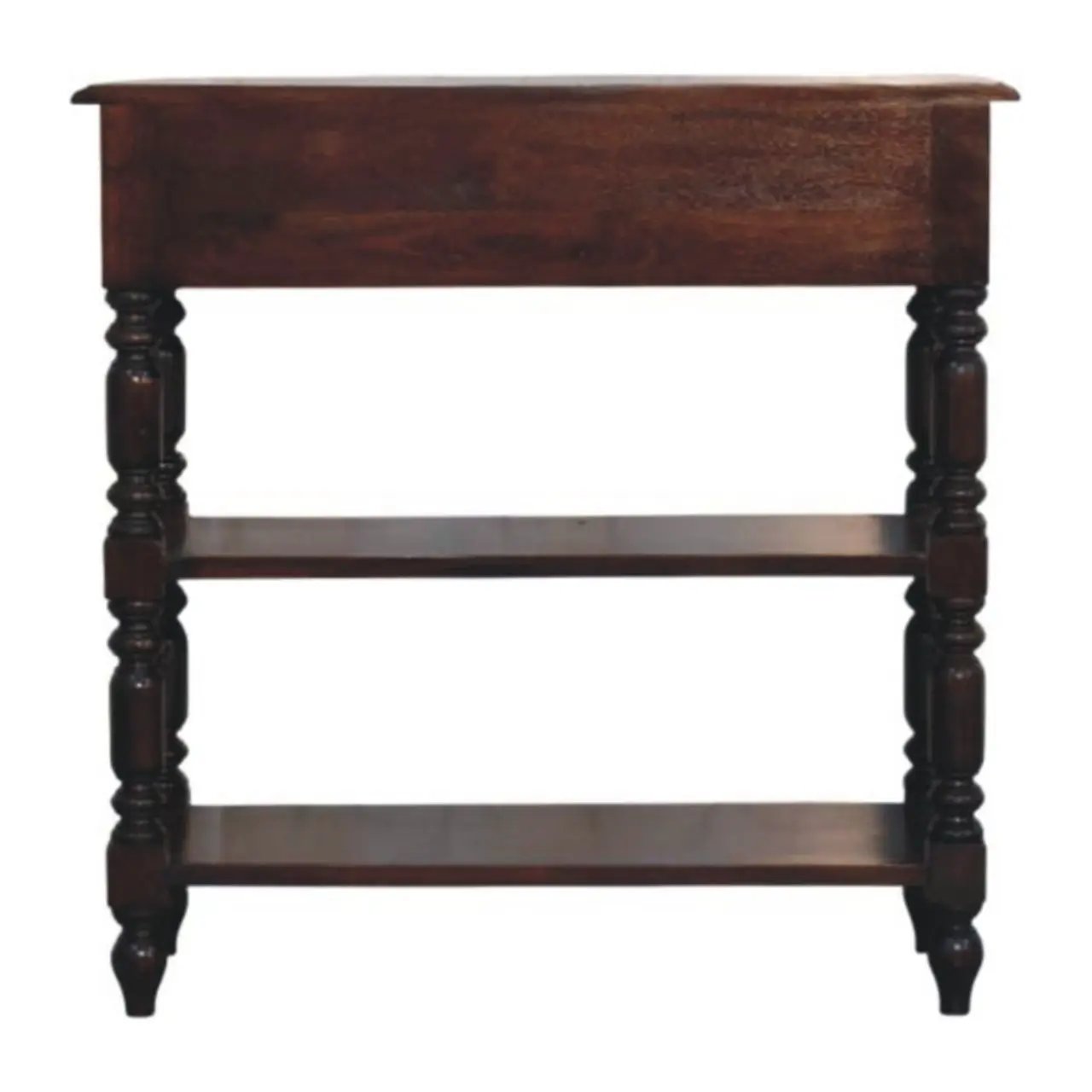 Turned Legs Side Table by Unique Piece Furniture