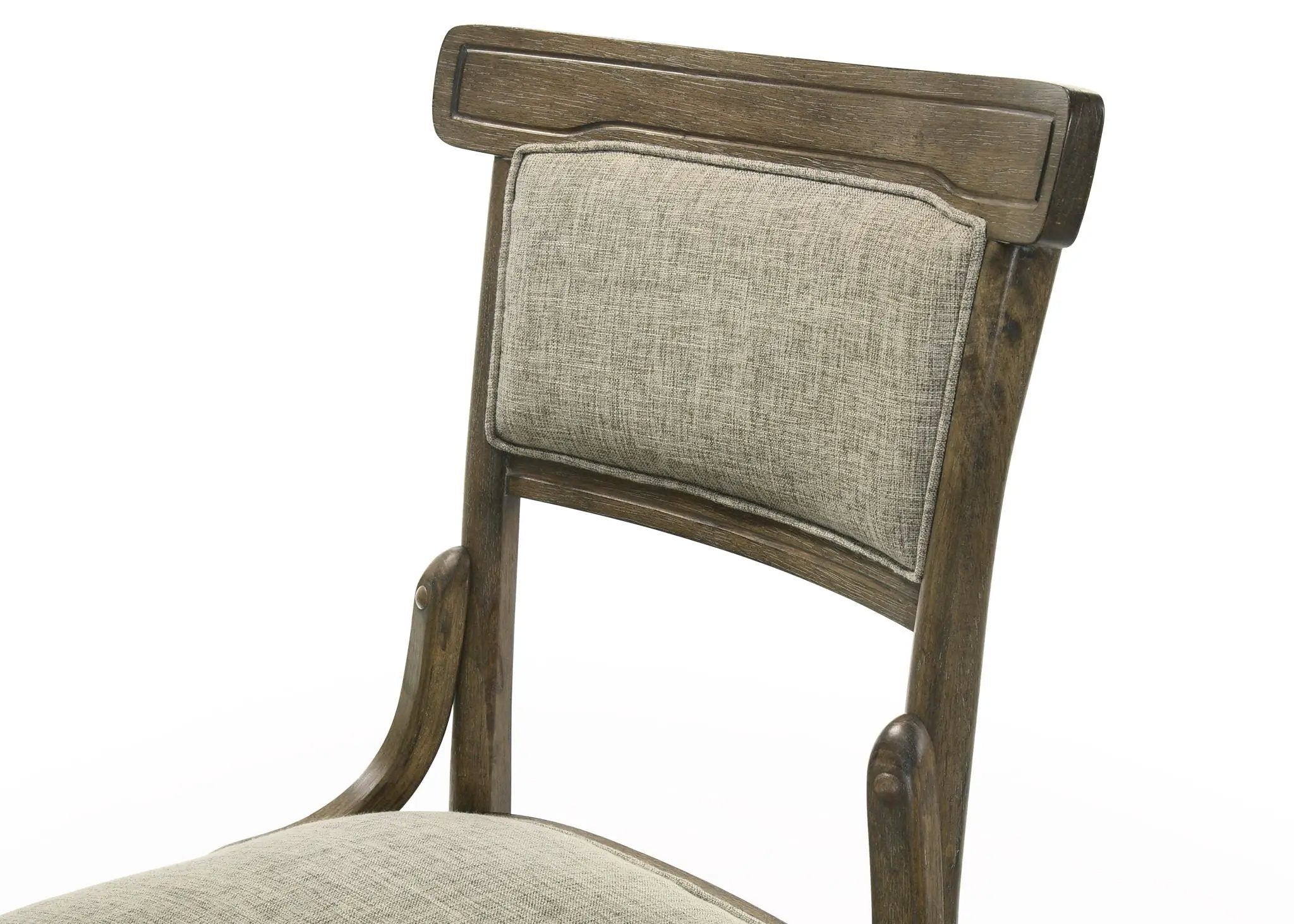 Bistro - Wide Dining Chair With Cushion (Set of 2) - Vintage Walnut by HouseOfZazla
