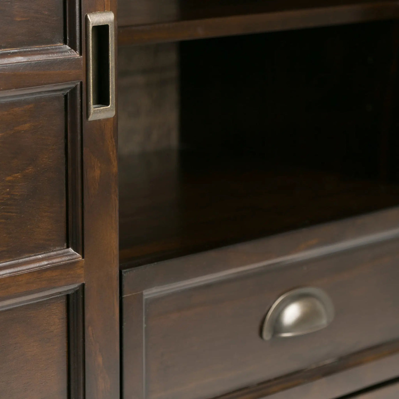 Burlington - Handcrafted Tall TV Media Stand by Unique Piece Furniture