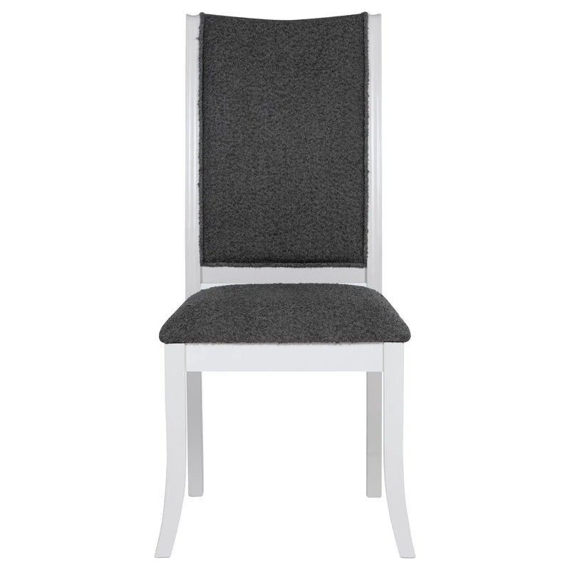 Tyler Pearl - Upholstered Dining Side Chair (Set of 2) - Taupe by HouseOfZazla