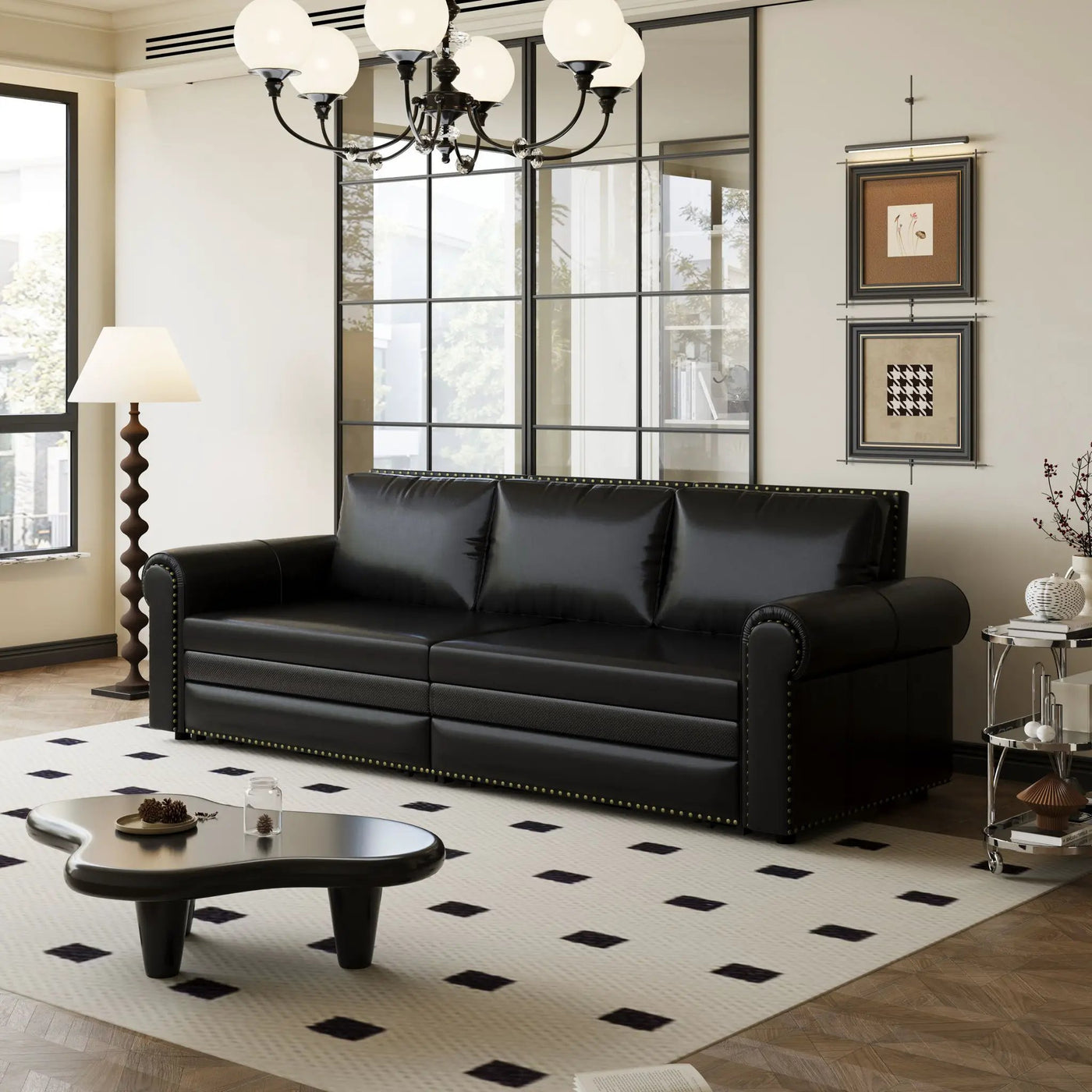 Chesterfield Sofa & Pull Out Bed by HouseOfZazla