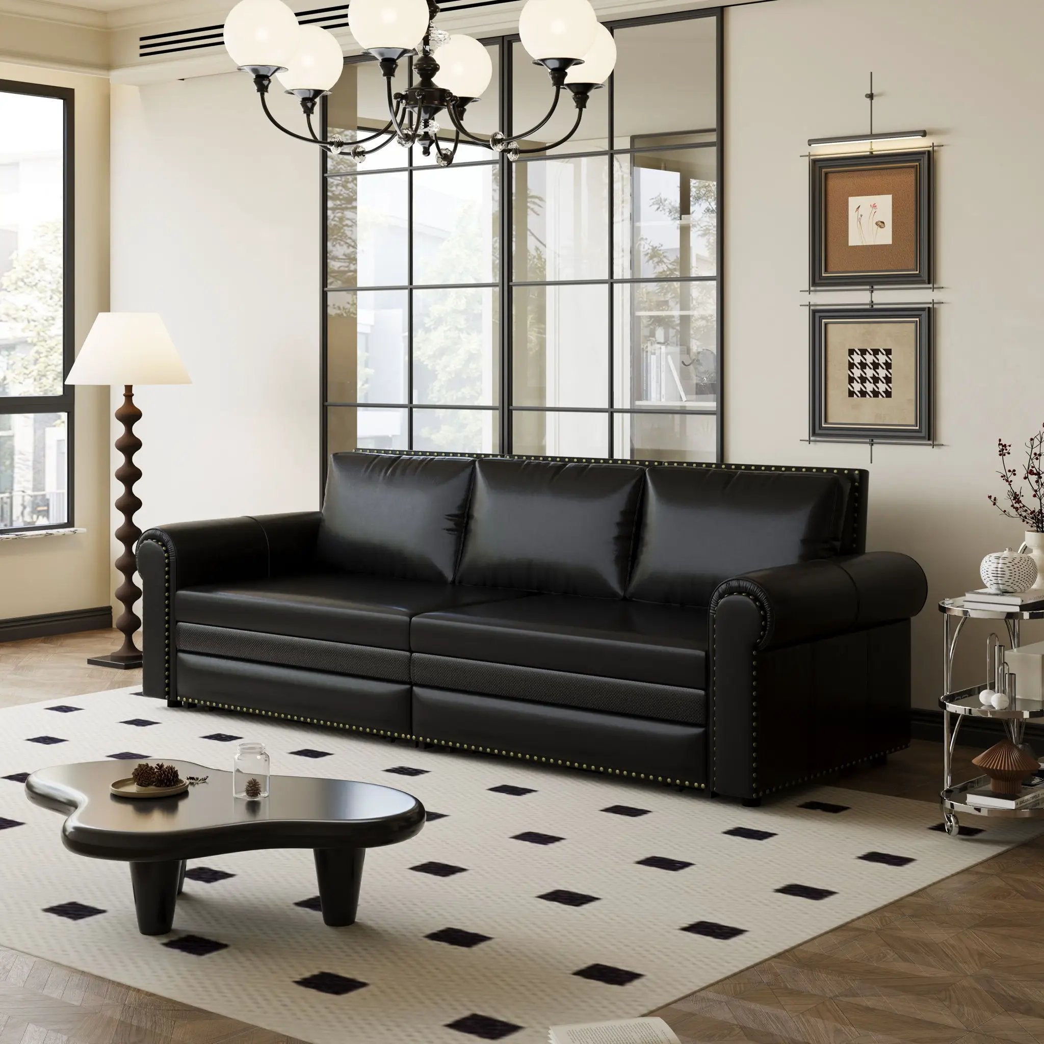 Chesterfield Sofa & Pull Out Bed by HouseOfZazla