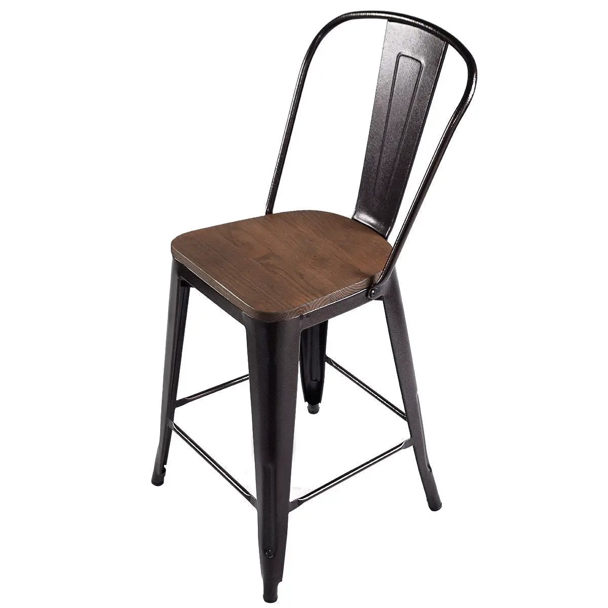 Swivel Windsor Dining Chairs Set of 4 with Solid Rubber Wood Frame, photo 9 of 16