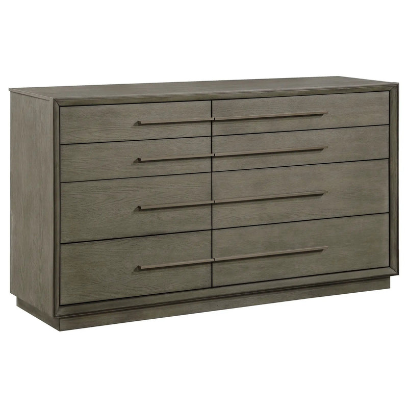 Durango 4-piece Eastern King Bedroom Set Taupe Oak by Unique Piece Furniture