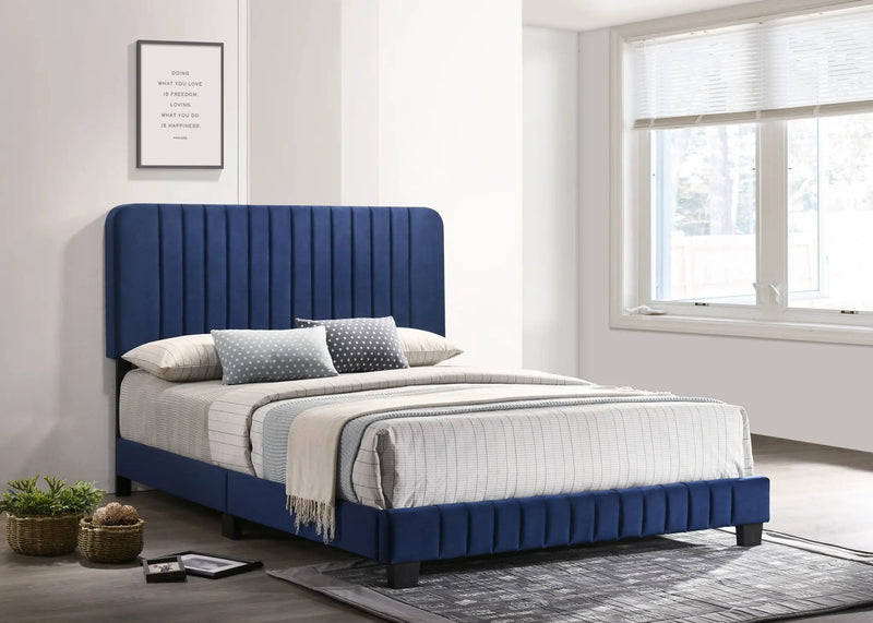 Channel Tufted Bed by HouseOfZazla