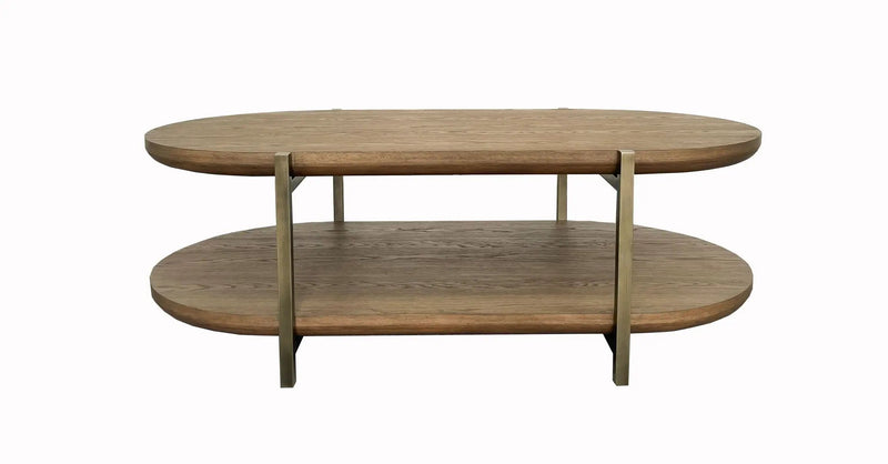 Cocktail Table - Light Brown by Unique Piece Furniture