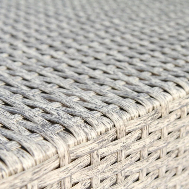 2 Person Wicker Conversation Set With Cushions, Weather Resistant by HouseOfZazla