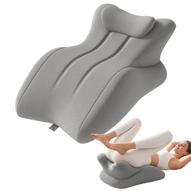 27° Ergonomic Memory Foam Support Pillow for Couples by HouseOfZazla