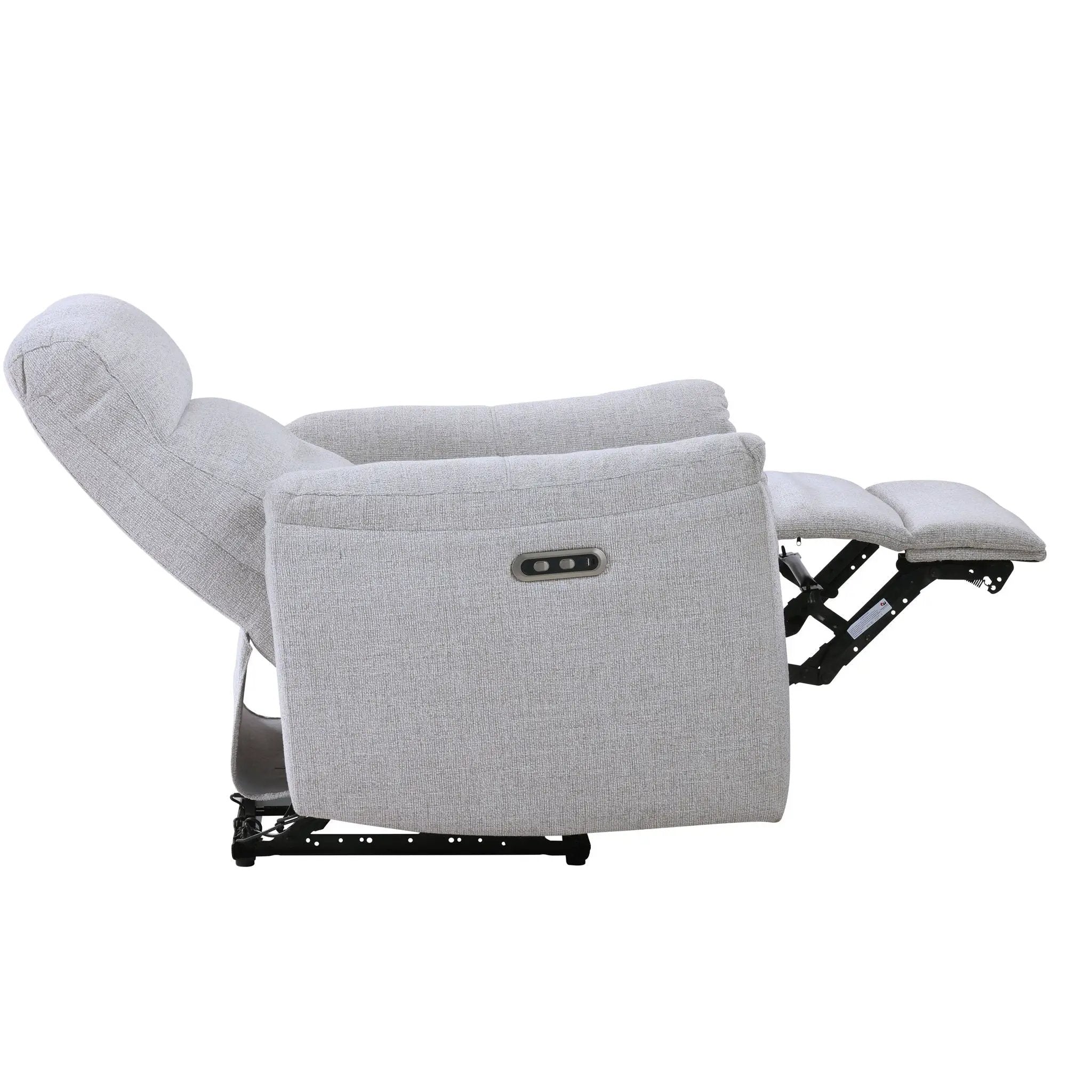 Eastre - Power Motion Recliner With USB Port - Gray by Unique Piece Furniture