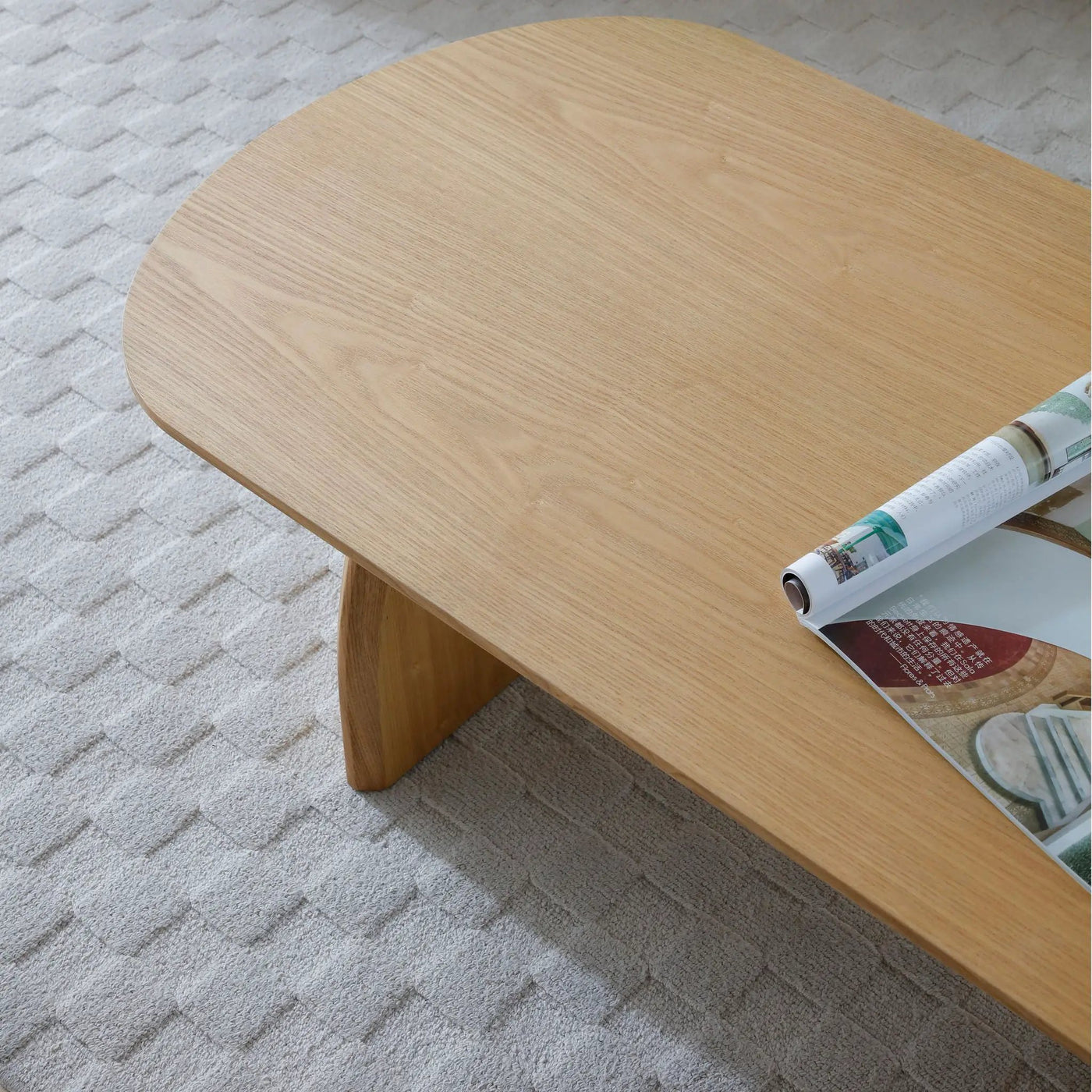 Oval Coffee Table For Living Room by HouseOfZazla