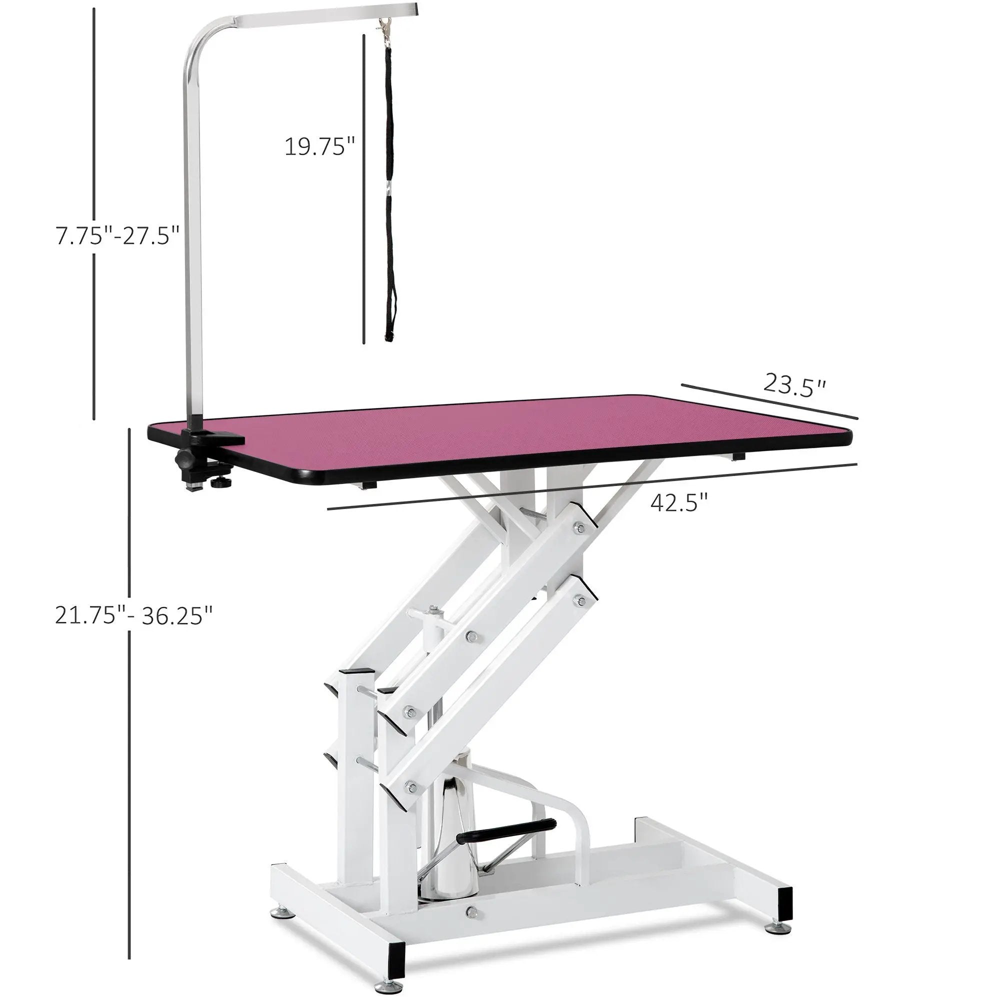 Hydraulic Pet Grooming Table by HouseOfZazla