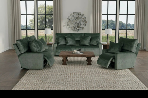 Rayton - Power Reclining Sofa With Zero Gravity - Pine
