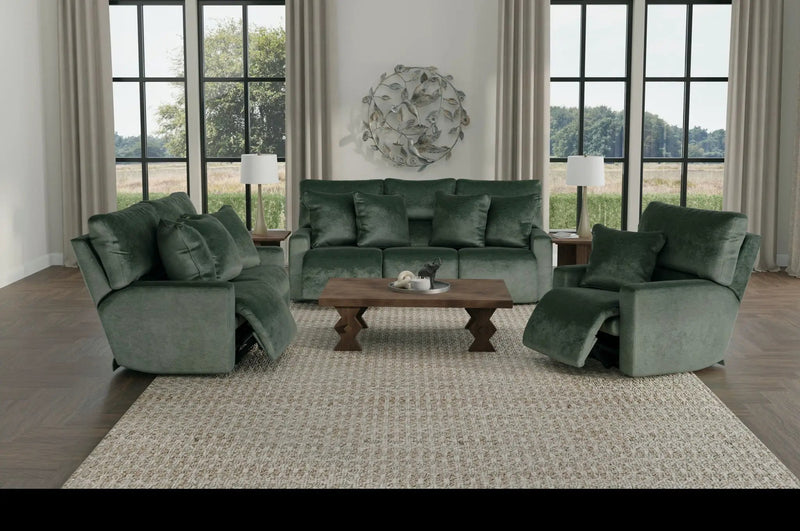 Rayton - Power Lay Flat Recliner With Zero Gravity - Pine by Unique Piece Furniture