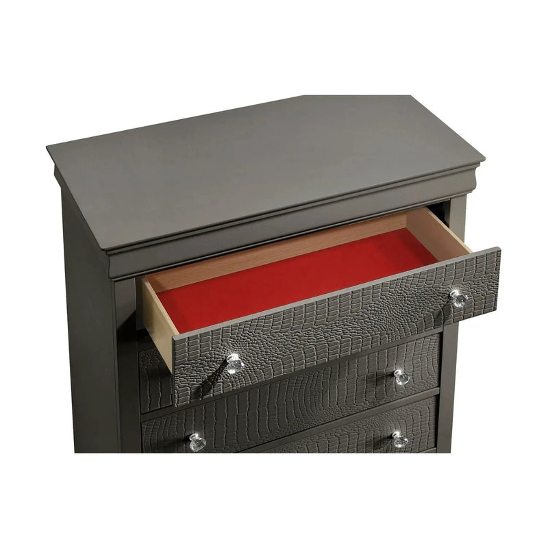 Blaze - Bedroom Set With LED Headboard by HouseOfZazla
