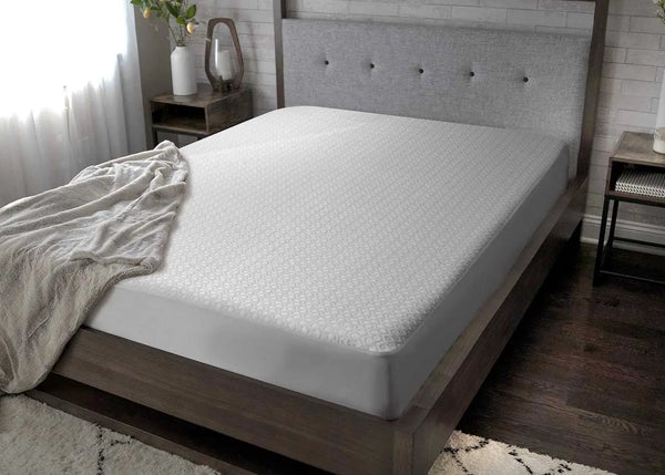 BedGear Dri-Tec Split California King Mattress Protector, White