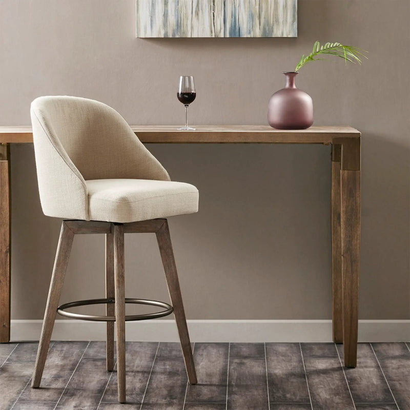 Bar Stool With Swivel Seat - Sand by Unique Piece Furniture