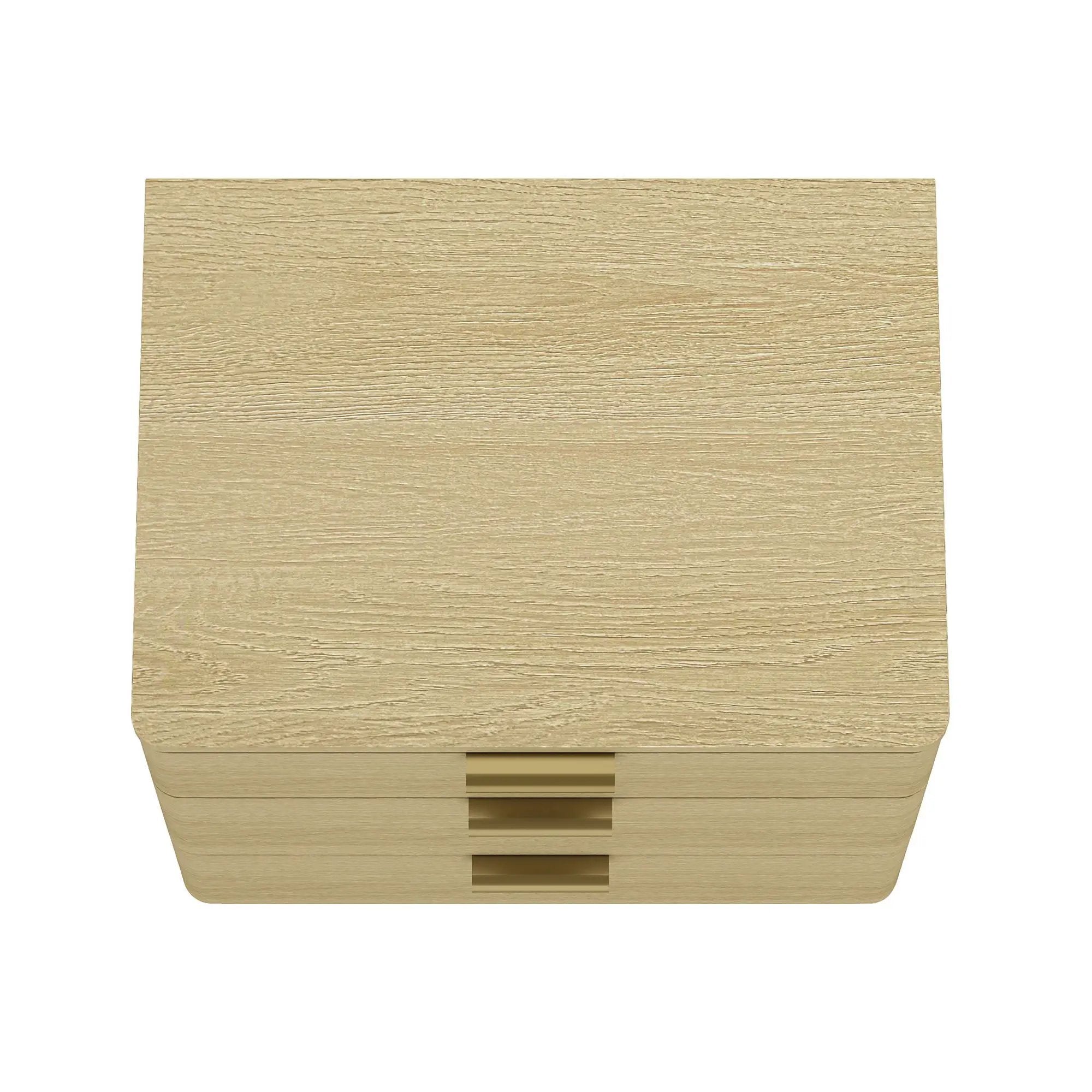 Payton - Nightstand With 3 Drawers - Oak by HouseOfZazla