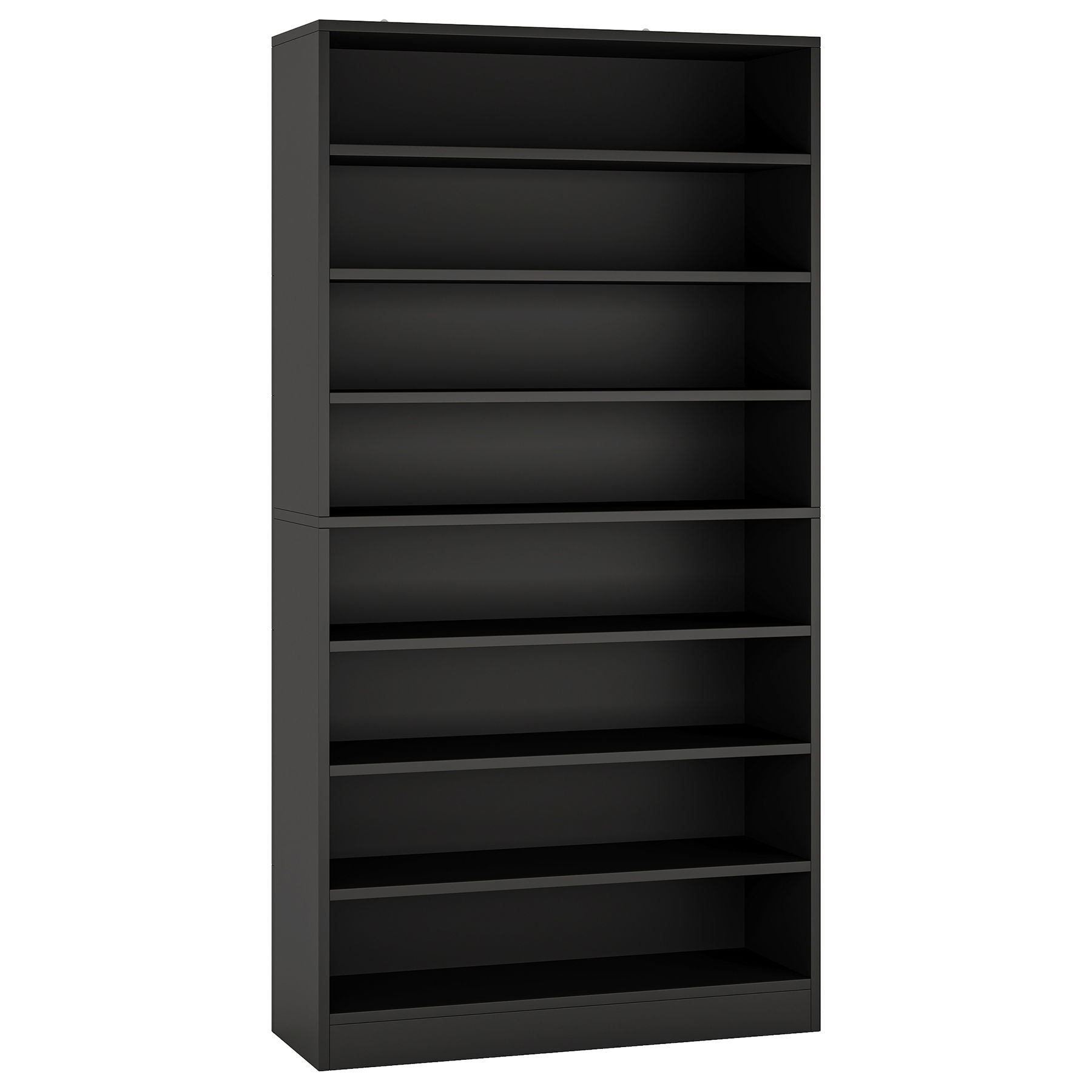 9 Tier Freestanding Shoe Cabinet with Open Design by HouseOfZazla