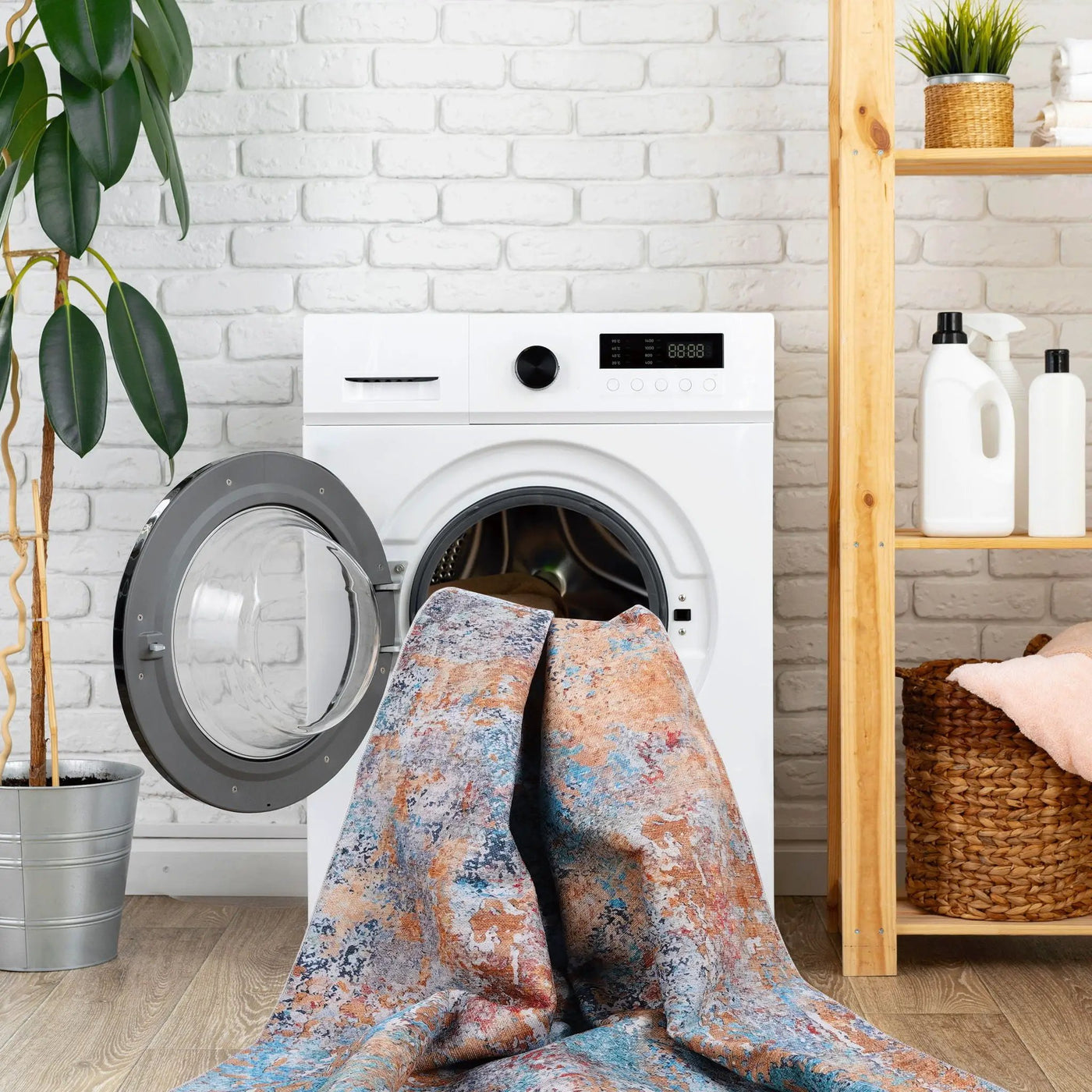 Maval - Machine Washable Area Rug by Unique Piece Furniture