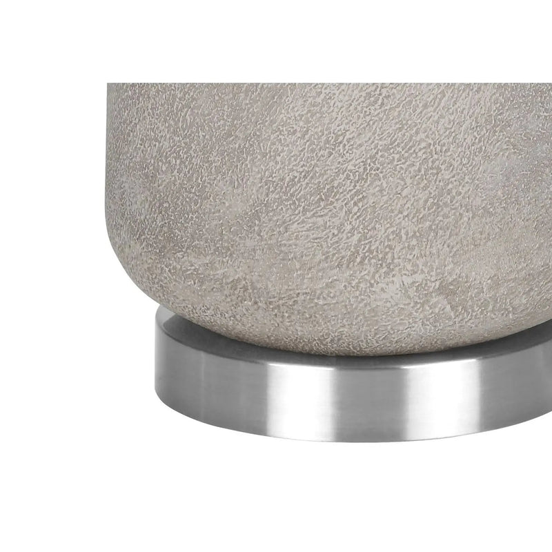 Lighting, Table Lamp, Resin, Modern - Gray by Unique Piece Furniture