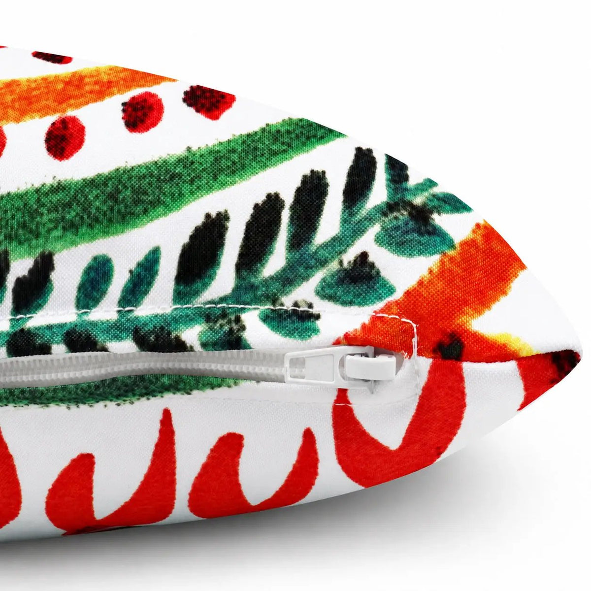 2 Pack Outdoor Lumbar Pillow with Inserts - Tropical Parrot, photo 5 of 8