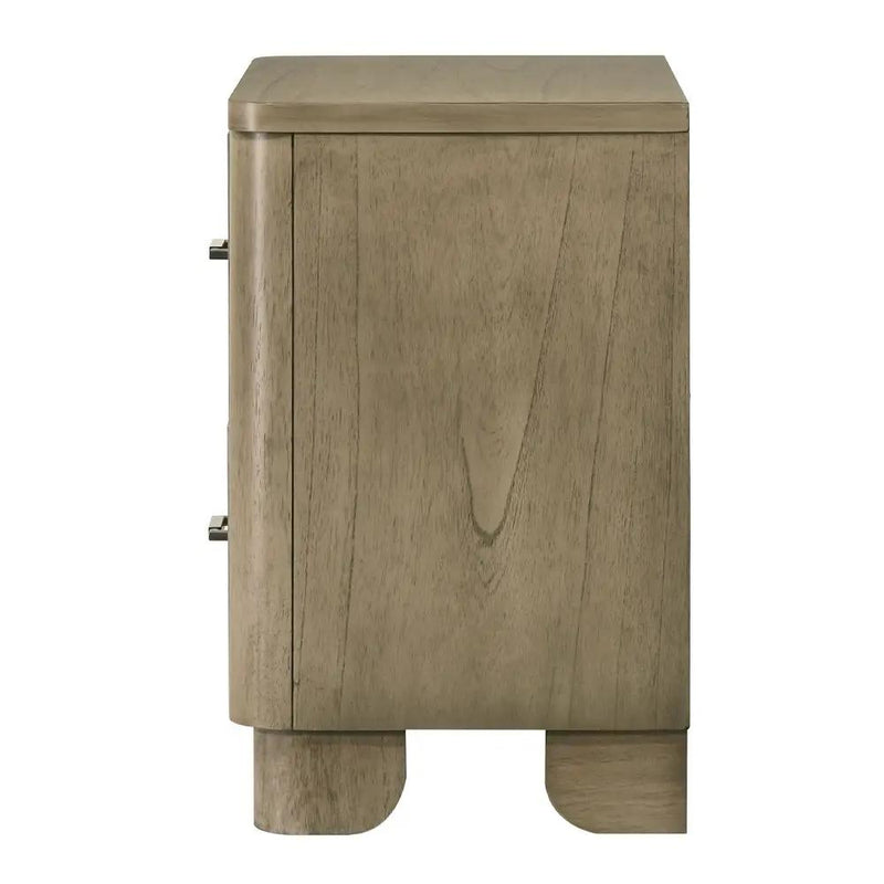 Lakkari - Nightstand - Antique Oak by Unique Piece Furniture