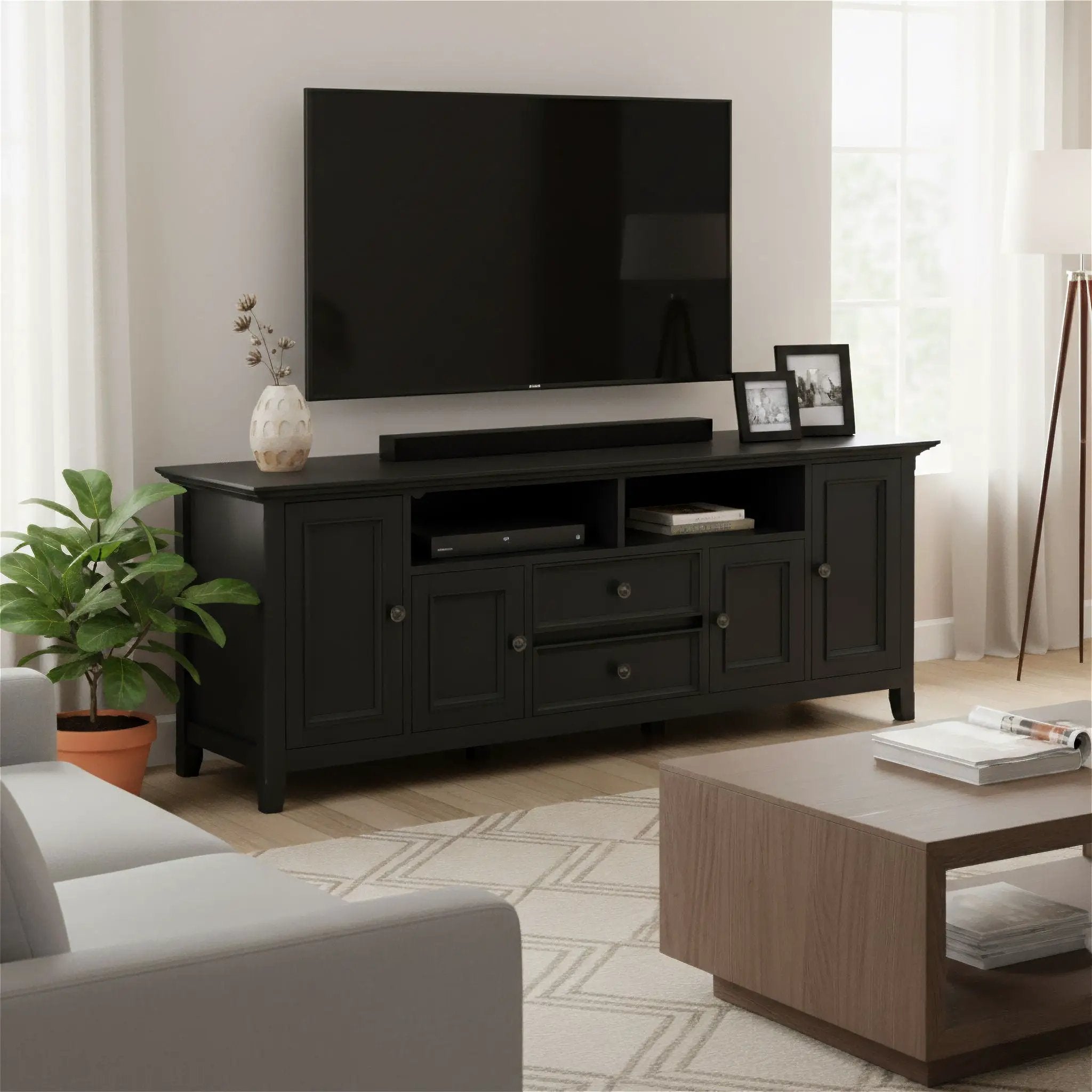 Amherst - Wide TV Media Stand by Unique Piece Furniture