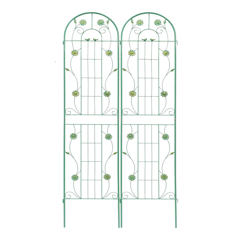 Metal Garden Trellis Rustproof Trellis For Climbing Plant Outdoor Flower Support by HouseOfZazla