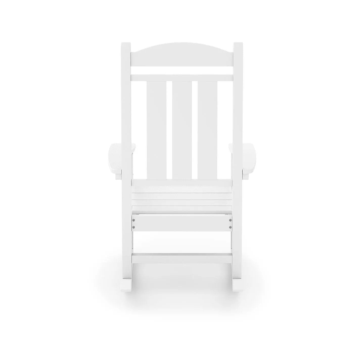 Traditional Porch Rocker Classic HDPE Poly Lumber For Porch, Patio, And Garden Comfort by Unique Piece Furniture