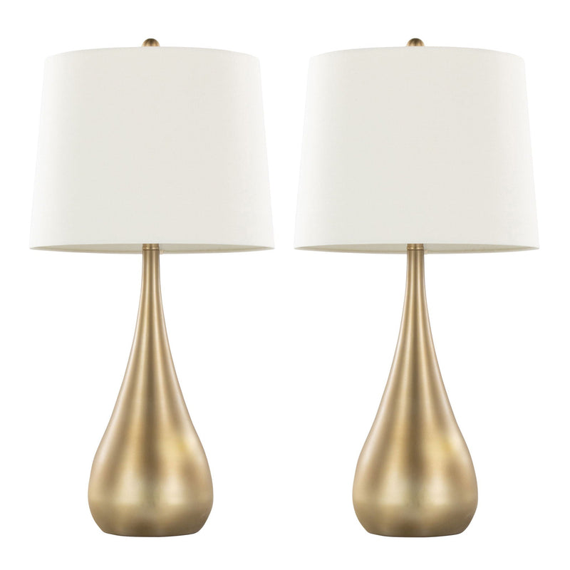 Pebble - Contemporary Table Lamp (Set of 2) by HouseOfZazla