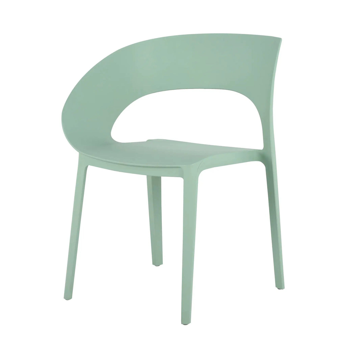 4 Piece Set Of Modern Designed Single Chairs With Round Table by Unique Piece Furniture