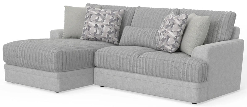 Titan - Sectional With Comfort Coil Seating And Accent Pillows Included by Unique Piece Furniture
