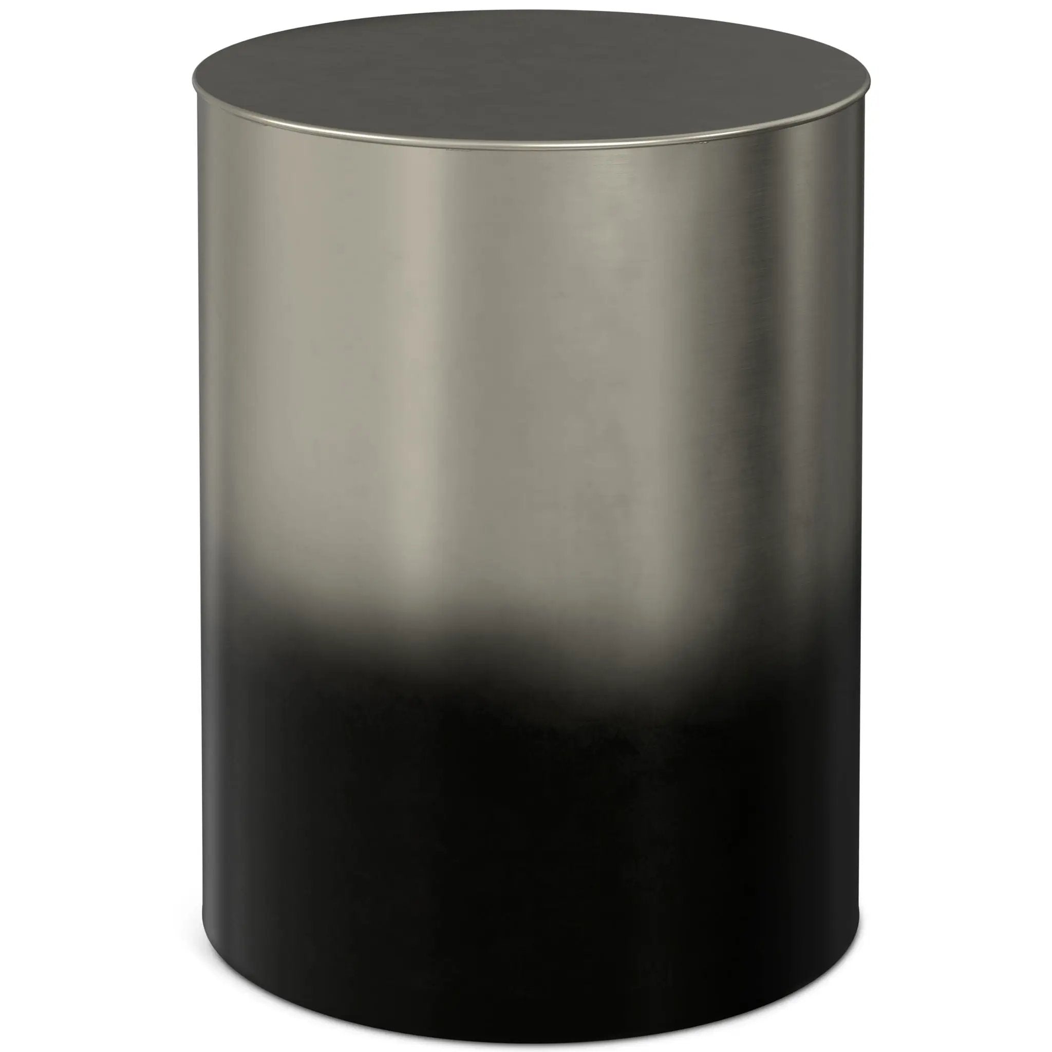 Curtis - Ombre Metal Cylinder Accent Table by HouseOfZazla
