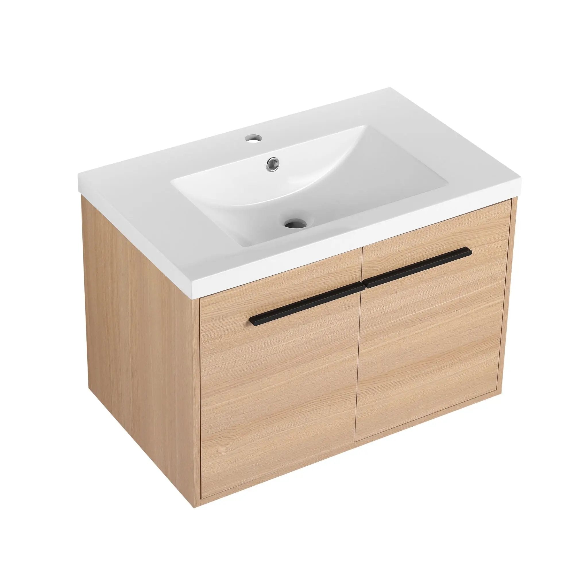 Bathroom Vanity Set With Resin Countertop Sink, 2 Doors by HouseOfZazla