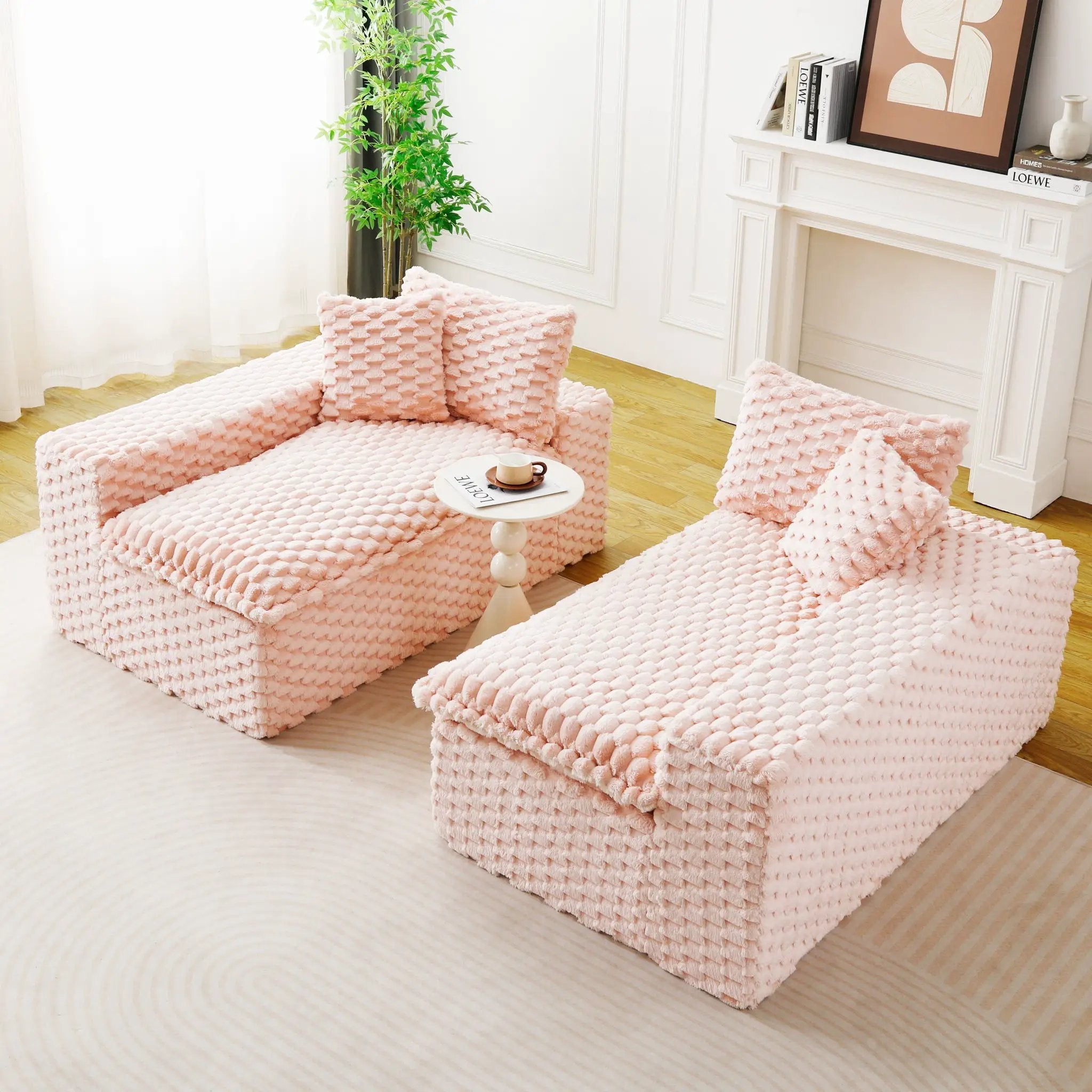 Multifunctional Sofa, Side-By-Side Or Facing Each Other by Unique Piece Furniture