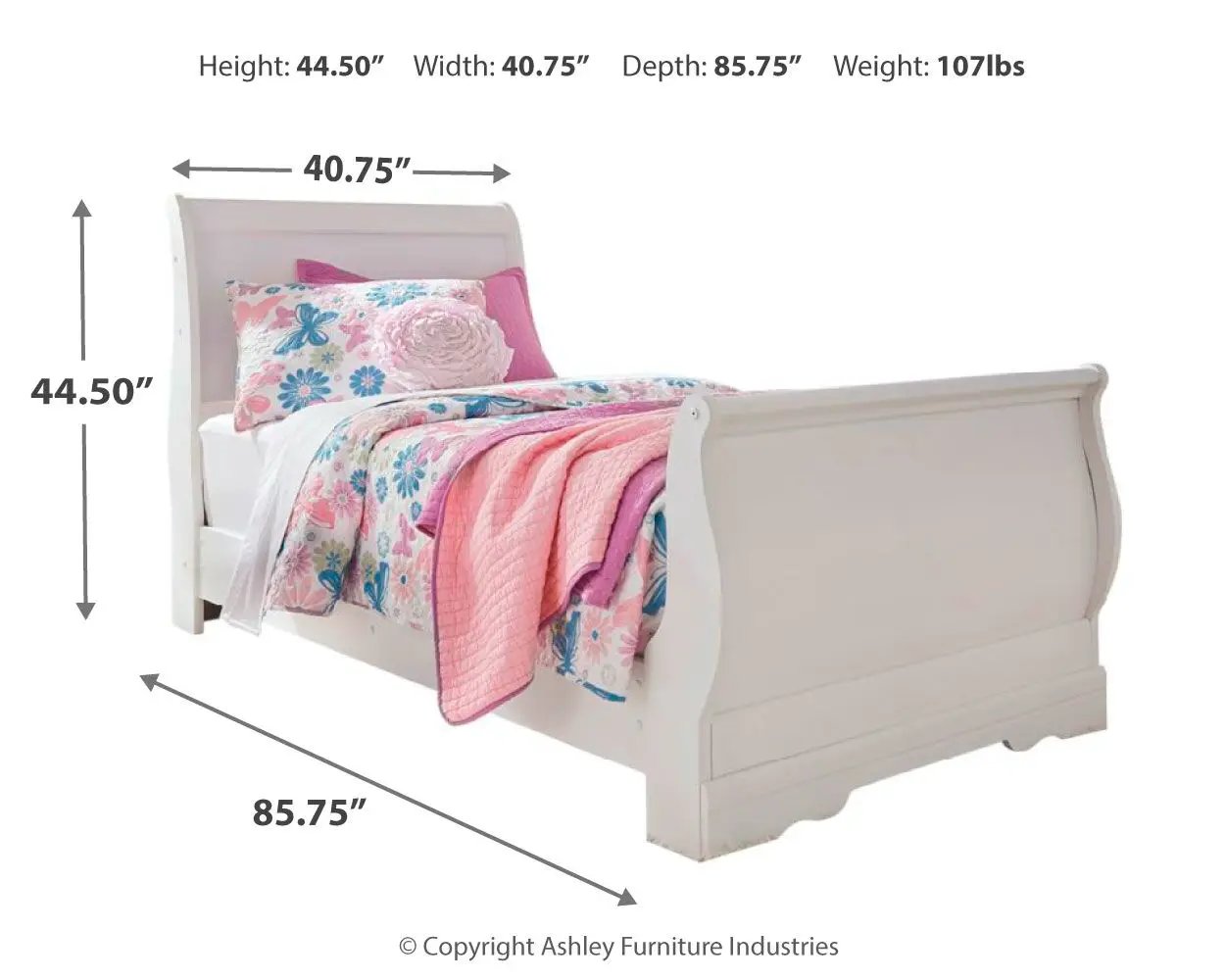 Anarasia - Sleigh Bed Set by Unique Piece Furniture