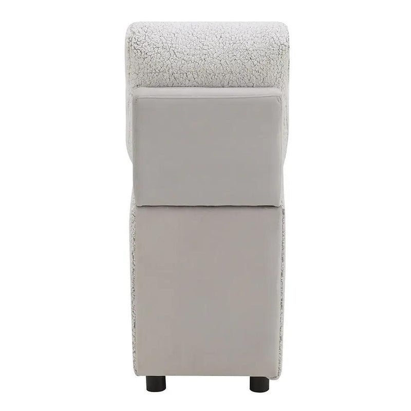Tarrance - Modular Console With Wireless Charging & USB - Gray