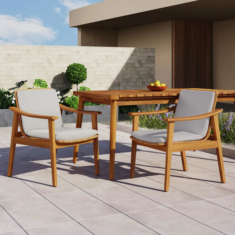 Outdoor Dining Chairs (Set of 2) by HouseOfZazla