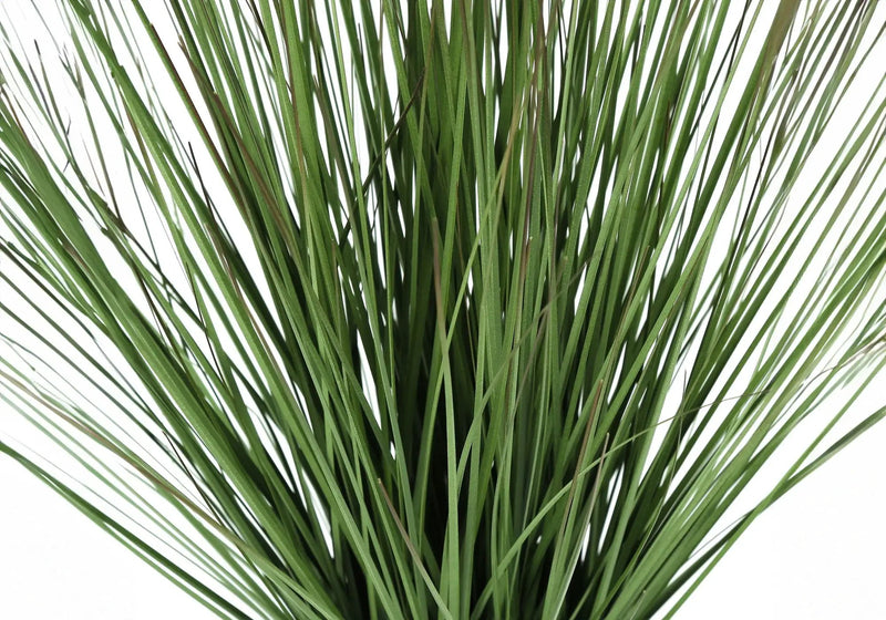 21" Tall, Artificial Plant, Grass, Indoor, Faux, Fake, Table, Greenery, Potted, Real Touch, Decorative - Green / White by Unique Piece Furniture