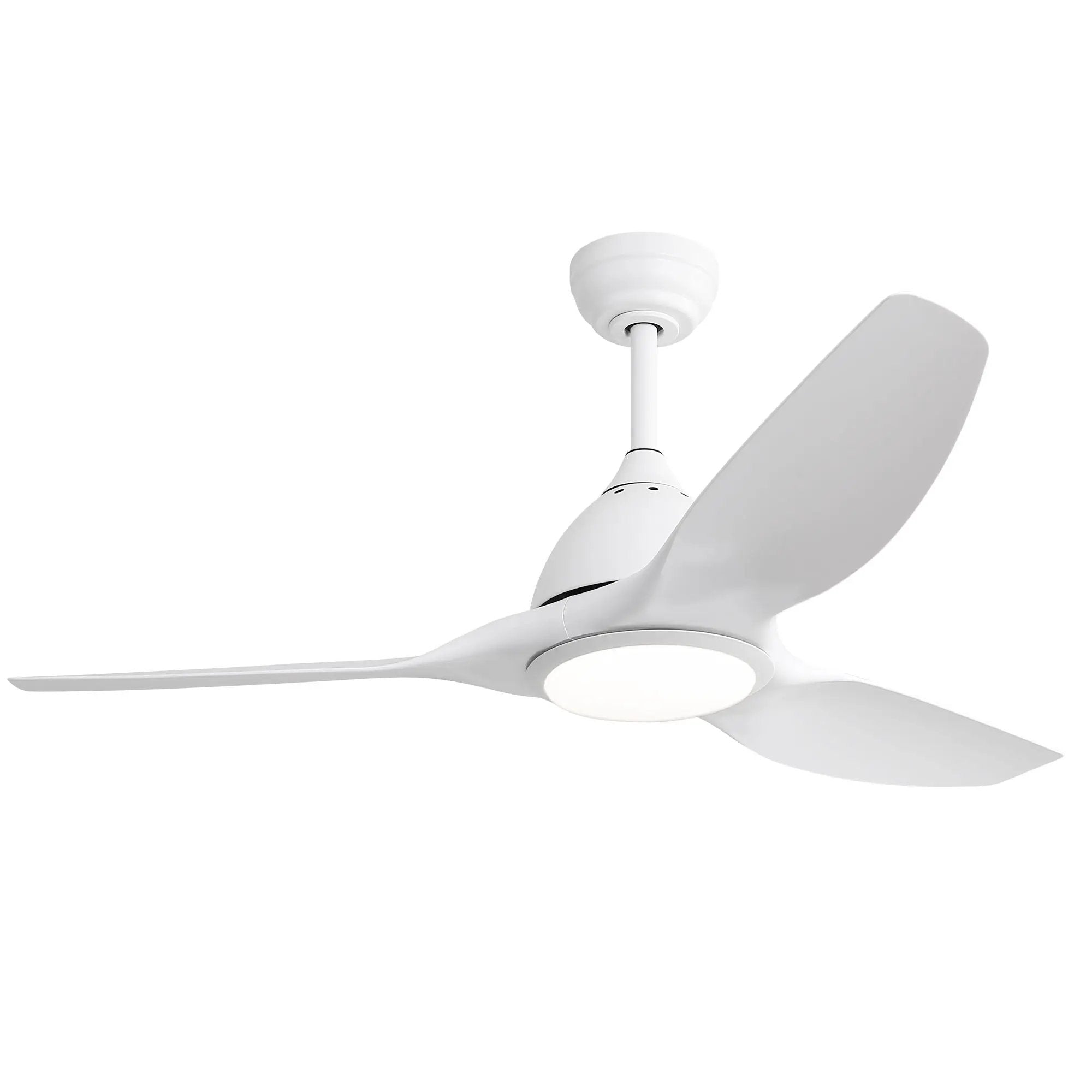 Bredoom Ceiling Fan With Remote Control And LED Light, Blades, Reversible DC Motor For Indoor / Outdoor Use by Unique Piece Furniture