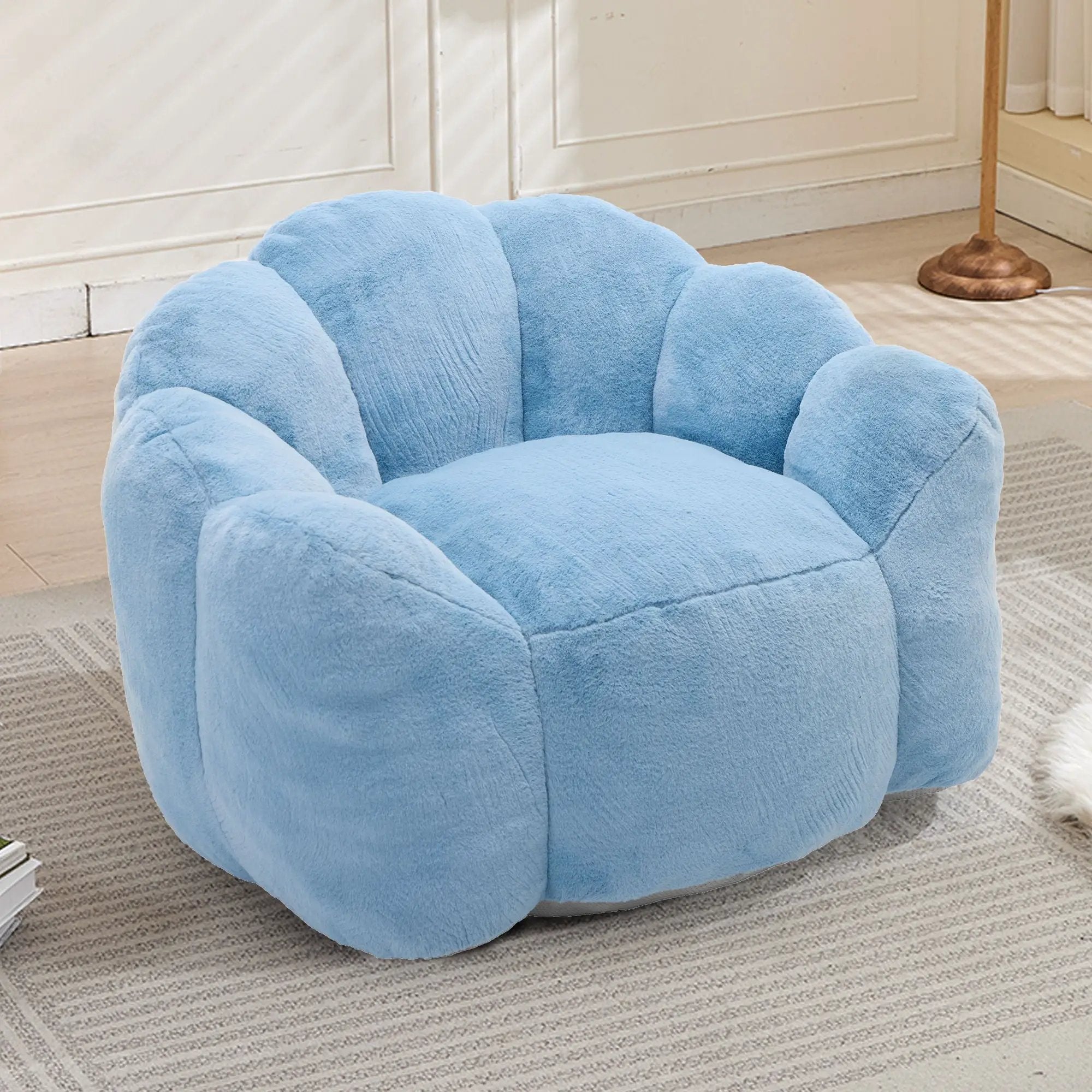 Lotus Style Compression Sofa With Pull Ring by Unique Piece Furniture