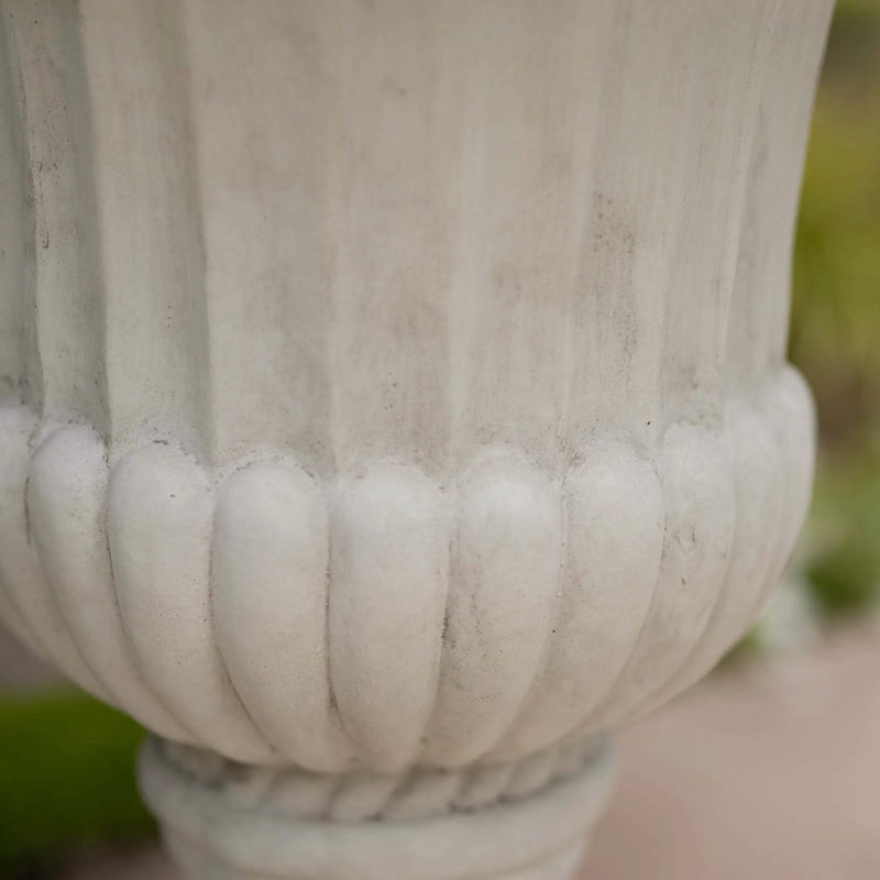 26.5" H Classic Antique White Italian Urn Planter by HouseOfZazla