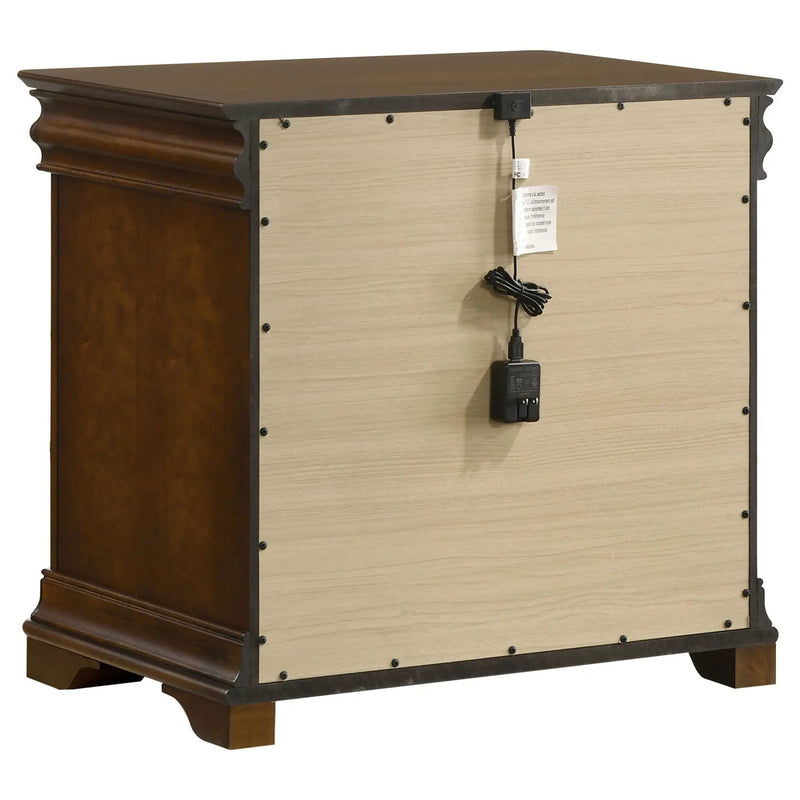 Garland 4-piece Queen Bedroom Set Brown Cherry by Unique Piece Furniture