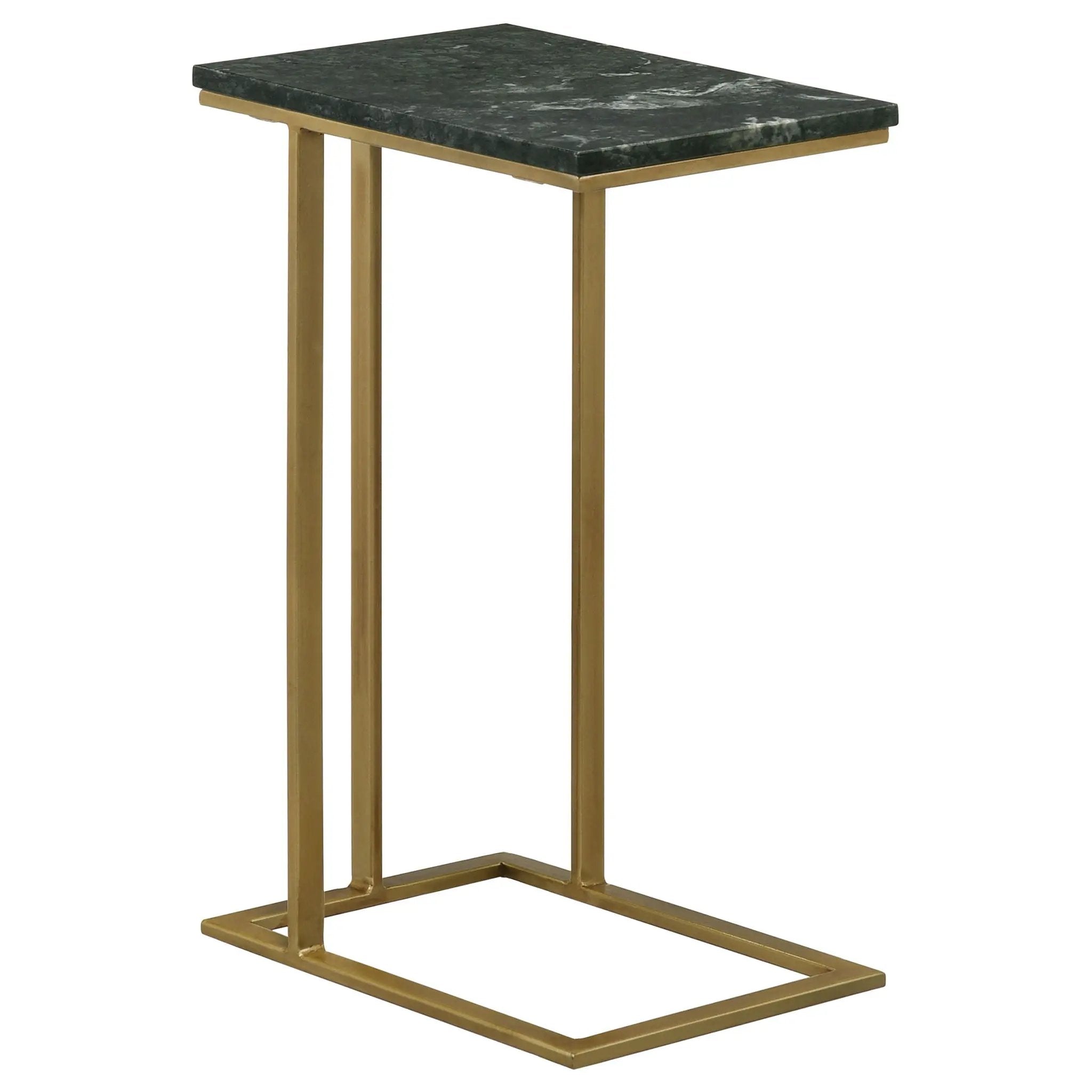 Encina - C-Shaped Sofa Side Table by HouseOfZazla