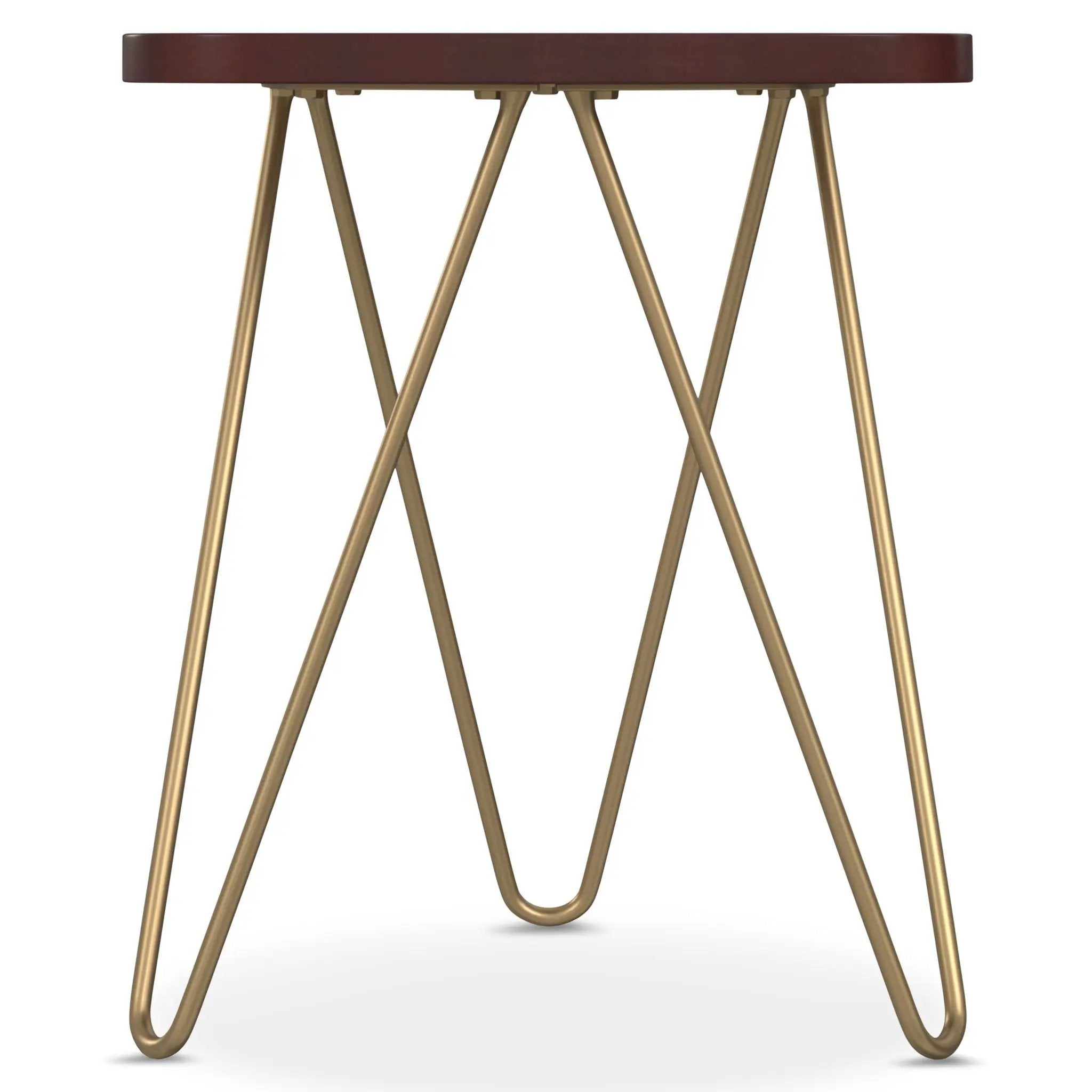 Patrice - Handcrafted Metal And Wood Accent Table by Unique Piece Furniture