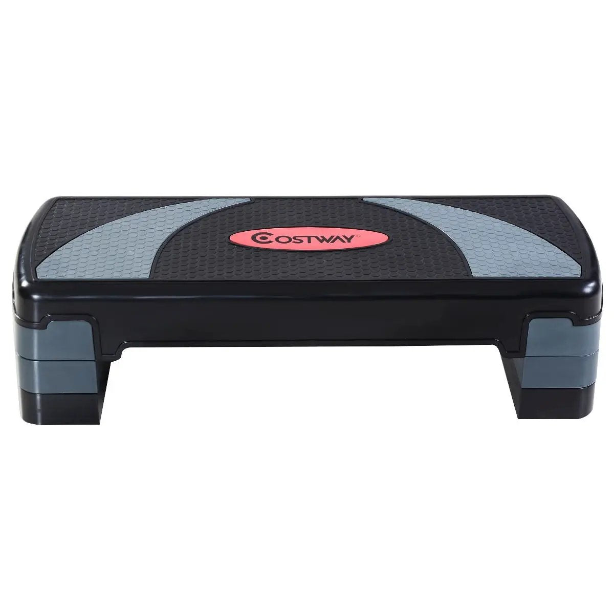 32 Inch Adjustable Fitness Aerobic Step with Riser by DirectDeals