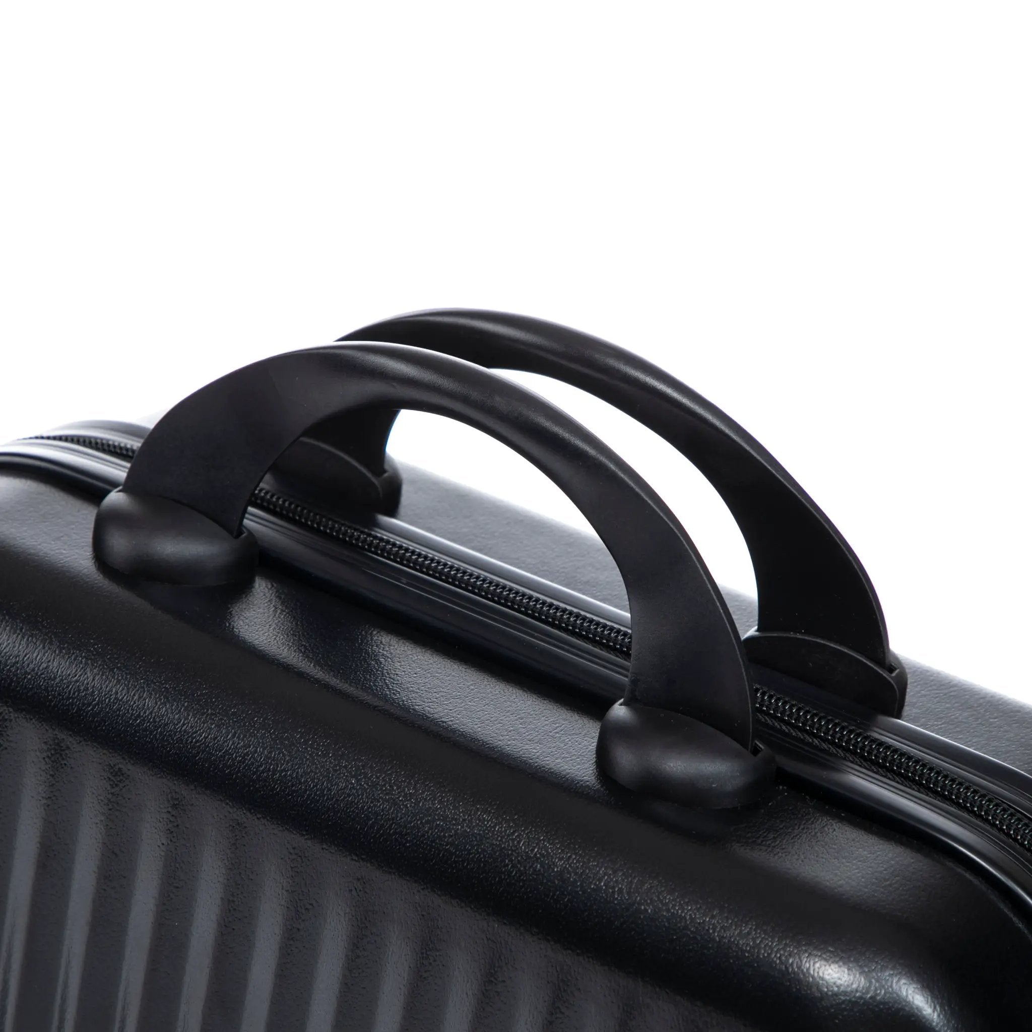 14' & 20' ABS Spinner Wheel Luggage Set with Cosmetic Case by HouseOfZazla