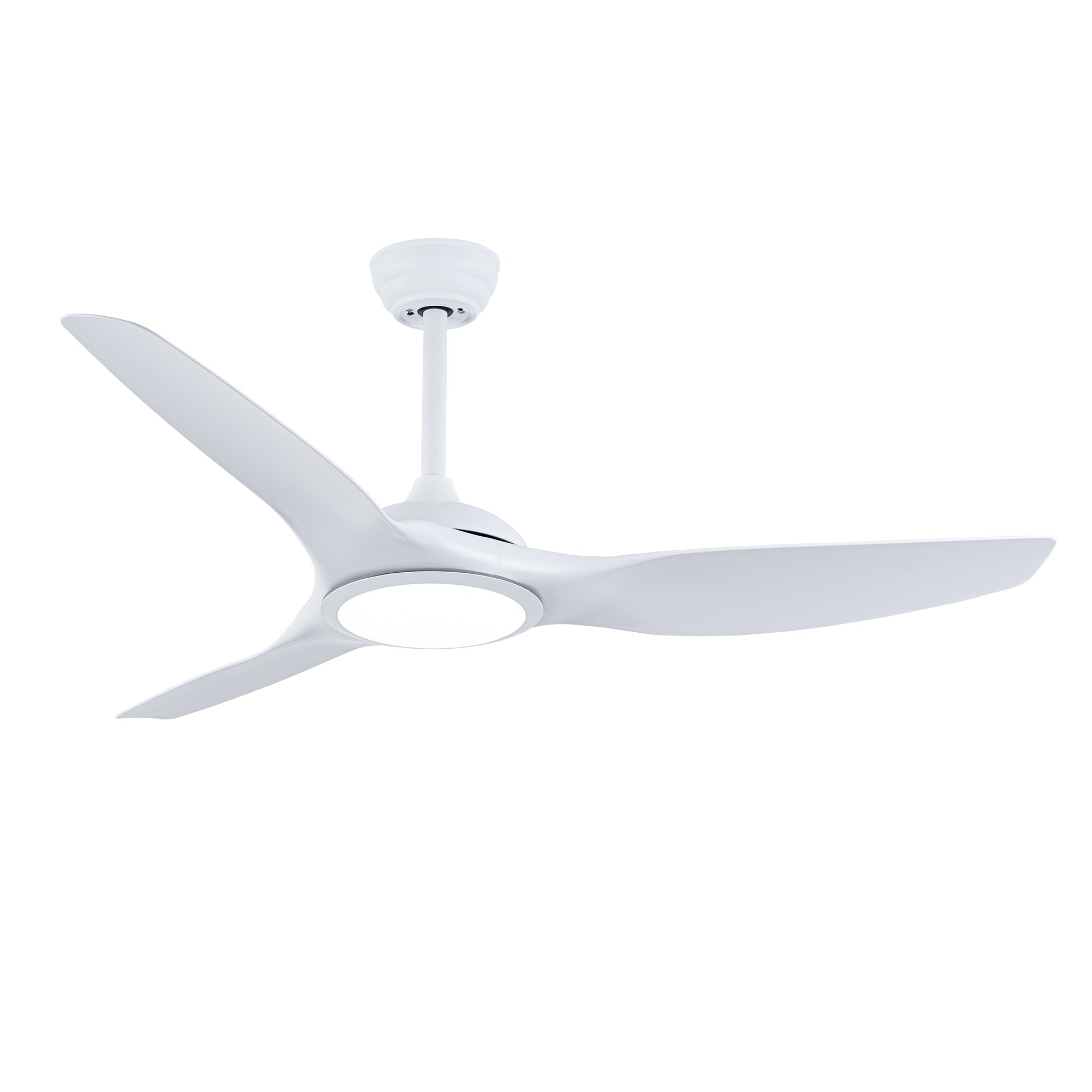 52 Inch ABS Blades Ceiling Fan with LED Light Kit by HouseOfZazla